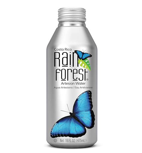 Rain Forest Artesian Water 16 oz. Bottle Can (12 Pack): Amazon.com: Grocery & Gourmet Food