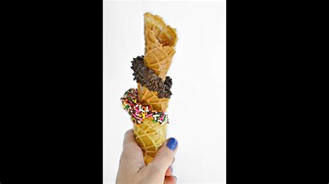 Gluten Free Ice Cream Cones - YouTube