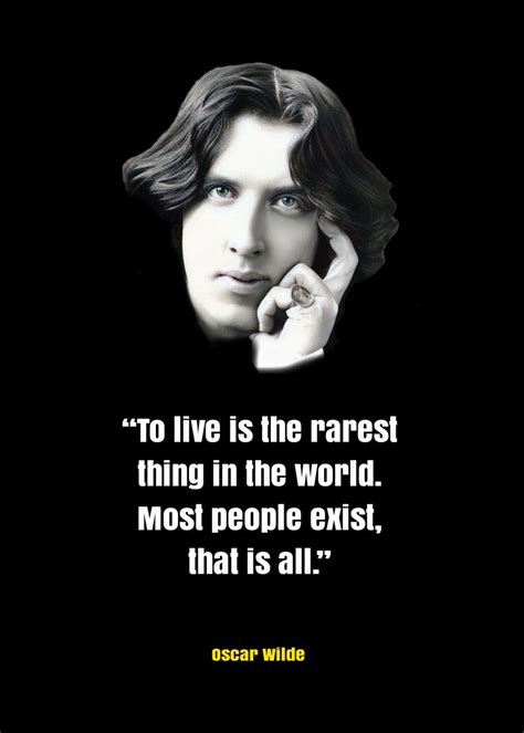 'Oscar Wilde Quotes' Poster, picture, metal print, paint by Angela ...