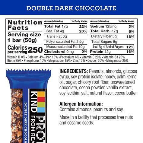 KIND Protein Bars Review – Double Dark Chocolate Nut – And Are The KIND Protein Bars Vegan ...