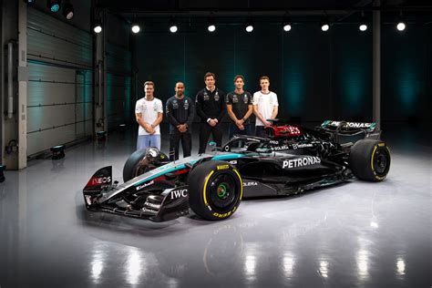 2024 Mercedes W15 F1 Car Launch Photos