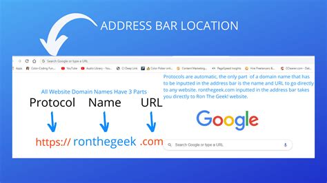 What Is The Purpose of the Address Bar? - Ron The Geek!