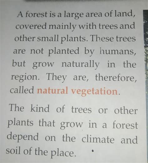 what do you mean by the 'natural vegetation ' of an area ? - Brainly.in