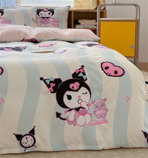 Cute Kuromi Bedding Set – ivybycrafts