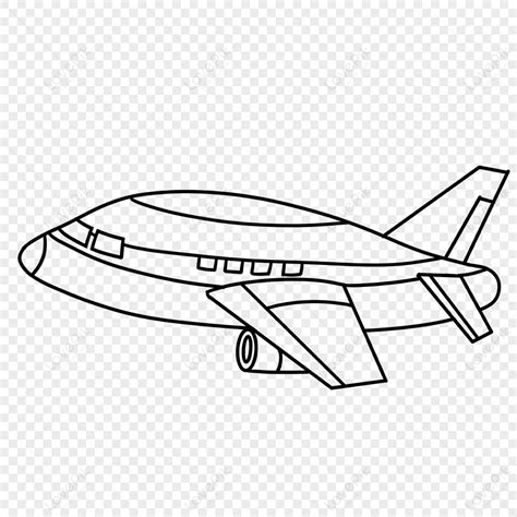 Flying Airplane Clipart Black And White,traffic,aircraft PNG Image And Clipart Image For Free ...