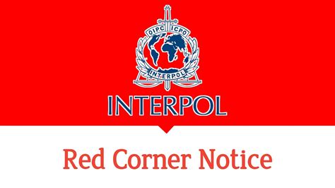 Red Corner Notice Interpol - Free photo on Pixabay