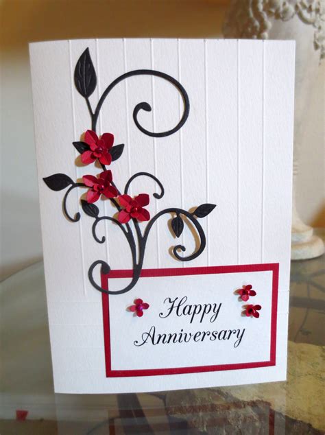 Pin by Lisa Bottjen on scrapbook ideas | Anniversary cards handmade, Hand made greeting cards ...