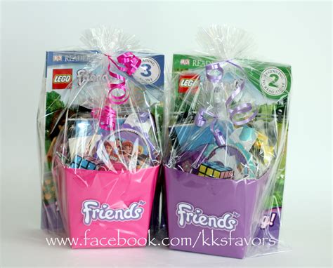 Lego Friends Favors from KK's Favors! Lego Girls Birthday Party, Lego Friends Party, Lego Themed ...