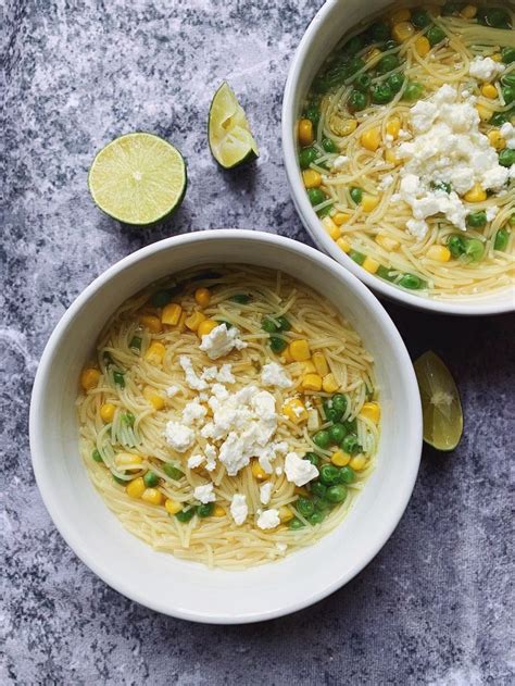 Sopita de Fideo (Fideo Soup) - Mexican Food Memories | Mexican food ...