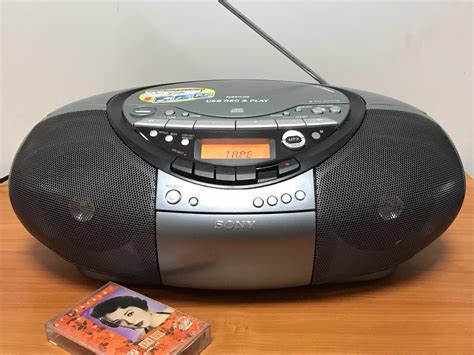 Sony Cfd Rs60cp Usb Radio Cassette Cd Mp3 Player