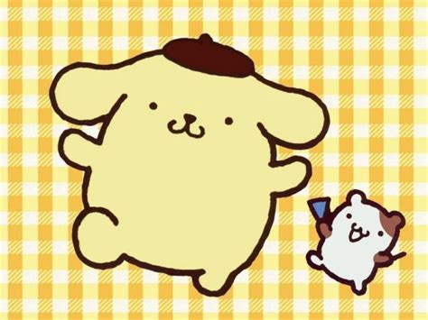 Pom Pom Purin Puroland: Pom Pom Purin and Muffin dancing