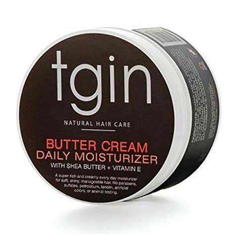 tgin Butter Cream Daily Moisturizer for Curly, Coily and Wavy Hair ...