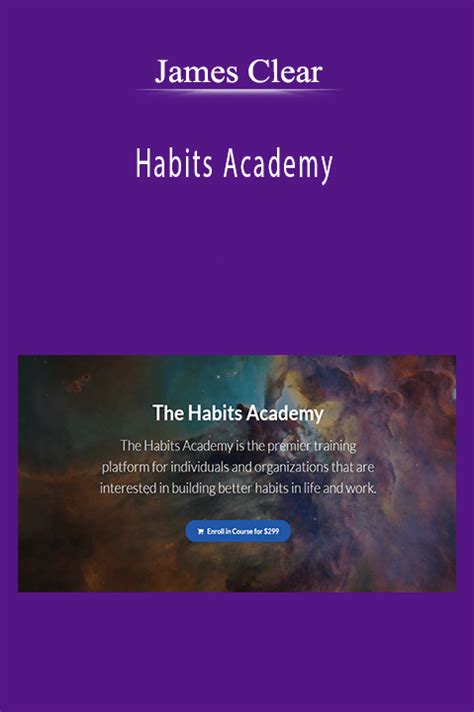 James Clear - Habits Academy