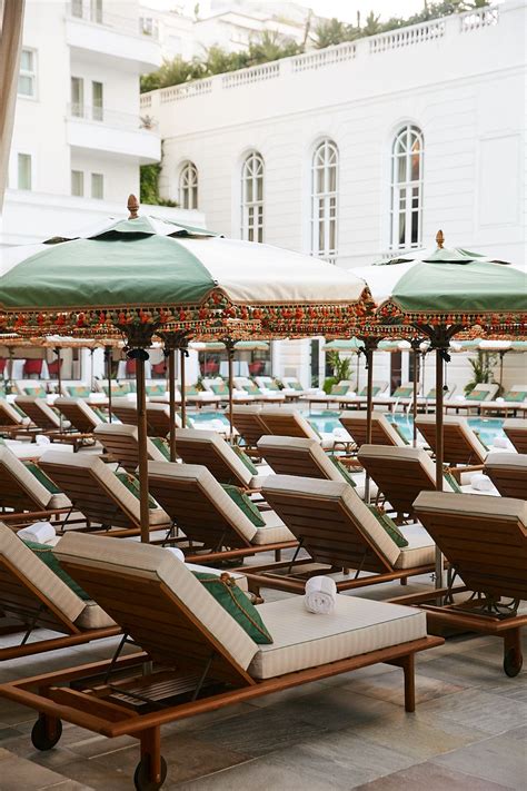 Pool at Copacabana Palace gets a new look in celebration of the hotel's 100th anniversary ...