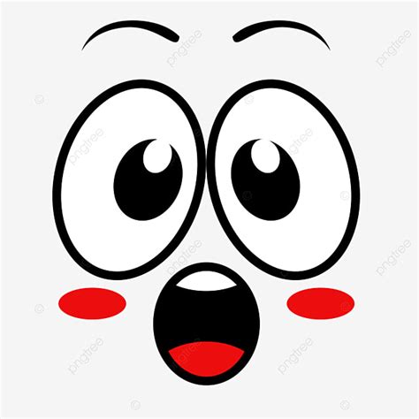 Happy Surprised Face Clipart Transparent PNG Hd, Surprised Face Cartoon ...