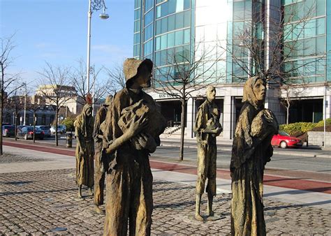 Famine Memorial in Dublin, Republic of Ireland (With images) | Dublin ...