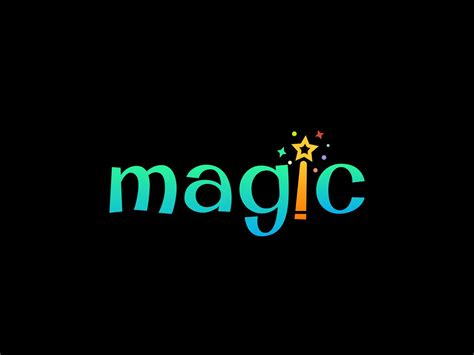 Magic logo concept | Logo concept, Fantasy logo, Advertising logo