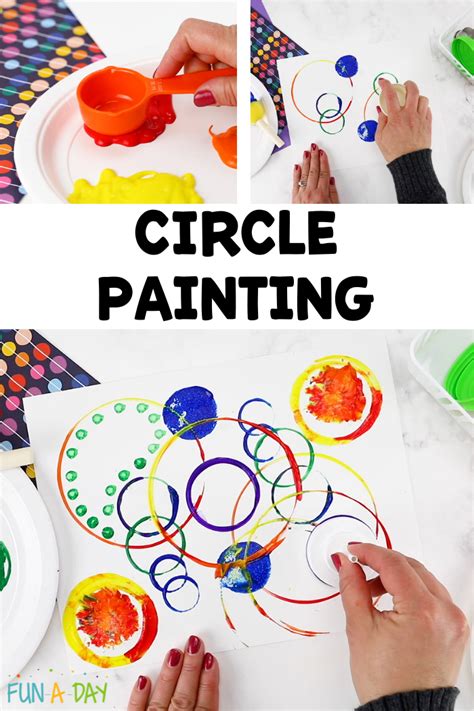 Circle Painting Process Art for Kids | LaptrinhX / News