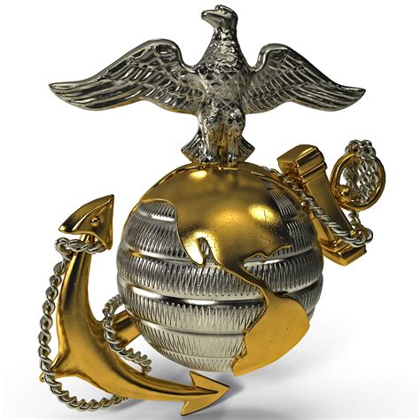 usmc emblem 3d model