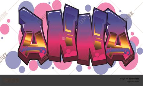 Anna. Cool Graffiti Image & Photo (Free Trial) | Bigstock