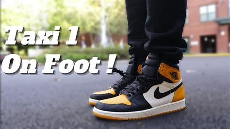 Air Jordan 1 Retro High OG Taxi Unboxing Review & On Foot ! - YouTube