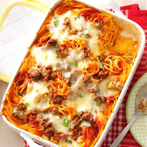 Best Spaghetti Casserole Recipe Ever