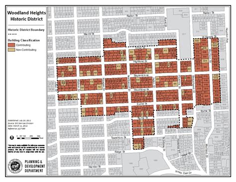 City of Houston - Historic Preservation Manual - Historic District - Woodland Heights