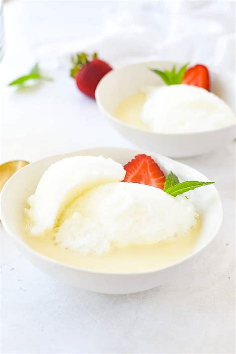 Lemon Snow Pudding Recipe | by Leigh Anne Wilkes