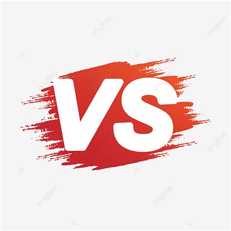 Vs Clipart Hd PNG, Vs Logo On Colorful Scrath, Clipart, Soccer, Boxing PNG Image For Free Download