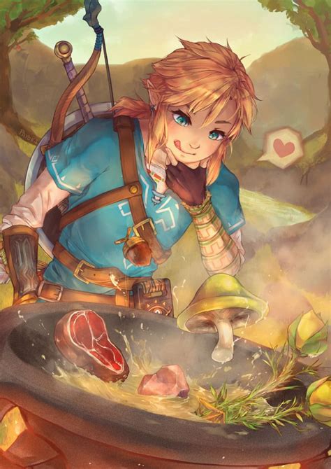 Legend of zelda, Breath of the wild, Cartoon