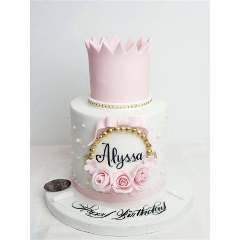 Princess Crown Cake| Cakes for Girls | Custom Sugaholic Cake