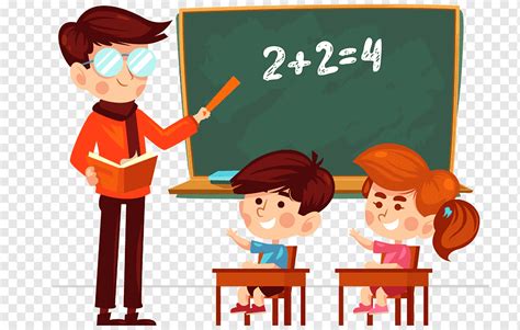 Teacher Teaching Student Clipart Png