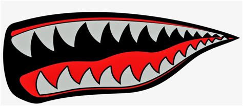 Shark Mouth Free Vector Transparent PNG - 2400x1115 - Free Download on ...