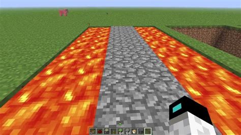 How to build a lava bridge in Minecraft! - YouTube