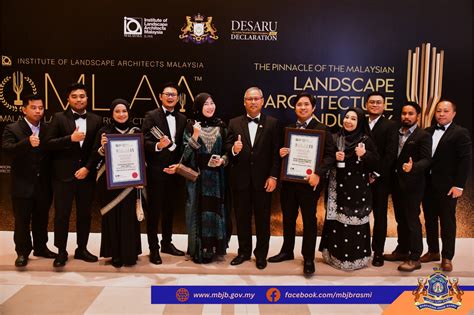 MBJB Terima 2 Anugerah Sempena Malaysia Landcape Architecture Awards ...