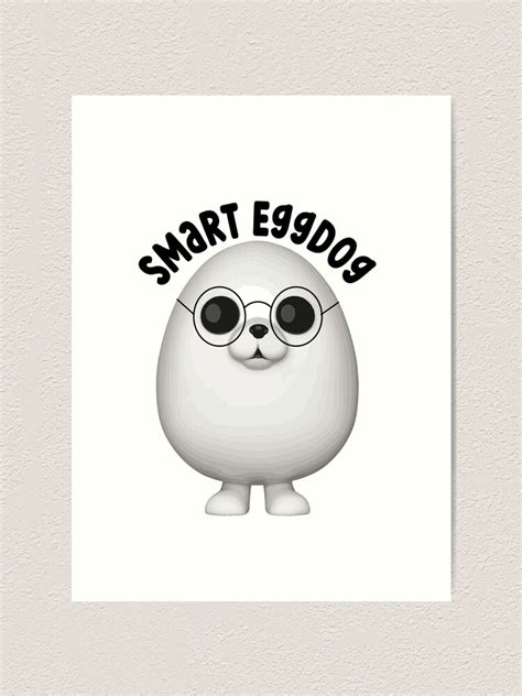 "Eggdog meme sticker- Eggdog meme" Art Print for Sale by husseiN-IQ | Redbubble