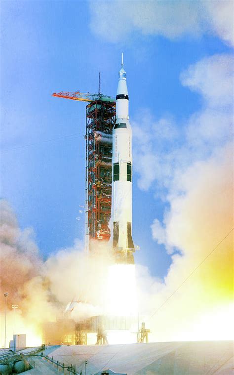 Apollo 13 Launch Photograph by Eric Glaser - Pixels