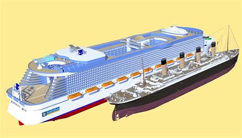 Ota selvää 86+ imagen titanic comparison to modern cruise ships ...