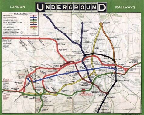 The Genius of Harry Beck's 1933 London Tube Map--and How It Revolutionized Subway Map Design ...