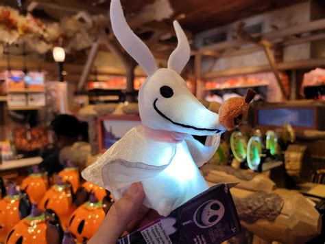 PHOTOS: New “The Nightmare Before Christmas” Zero Shoulder Plush Appears at Disneyland Resort ...