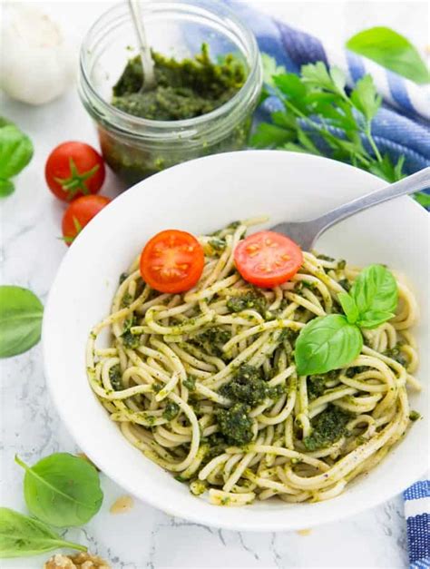 Vegan Pesto with Basil - Vegan Heaven