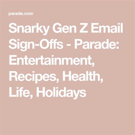 Funny email signatures sign offs – Artofit