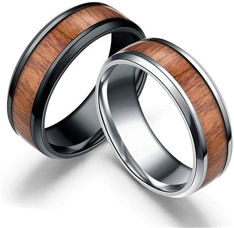 Mens Wedding Rings Wood at Annie Haley blog