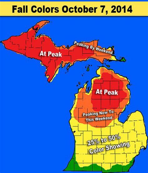 Michigan fall color update: This is the weekend to head north - mlive.com