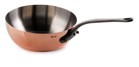 Mauviel M150C Curved Splayed Saute Pan 20 Cm (Handle: Cast Iron) | Saute pan, Mauviel, Pan