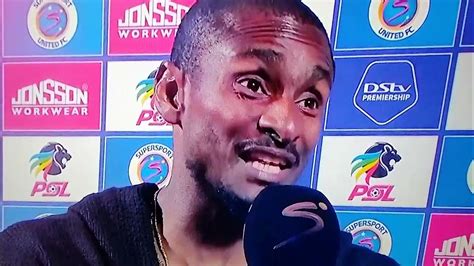 Coach Rhulani Mokoena expressing his gratitude to Mamelodi Sundows for collecting 3 points - YouTube