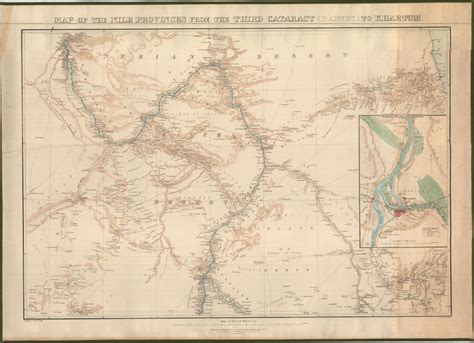 SUDAN / EGYPT – MAHDIST WAR - PAIR OF MAPS: - Daša Pahor