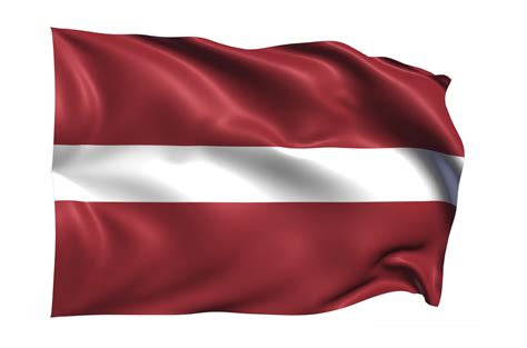 Latvia Waving flag Realistic Transparent Background 15309657 PNG