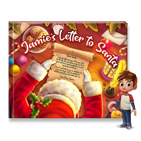 Personalized Christmas Children's Book letter to Santa. — Story Bug