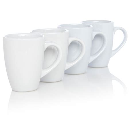 ASDA White Mugs - Set of 4 | Cups & Mugs | ASDA direct | Mugs, Mugs set, Cups and mugs